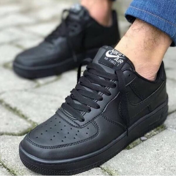 Nike AirForce Siyah Unisex Replika Ayakkabı