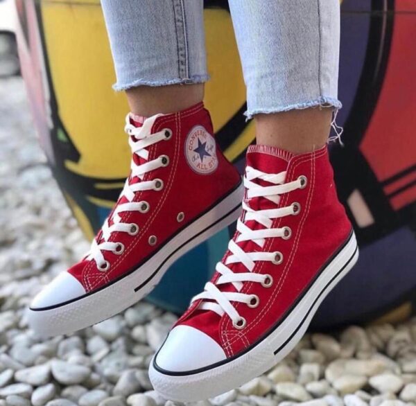 Converse Kırmızı Bilekli Unisex Günlük Spor Ayakkabı