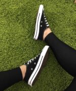 Converse Kısa Siyah Unisex Günlük Spor Ayakkabı