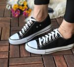 Converse Kısa Siyah Unisex Günlük Spor Ayakkabı