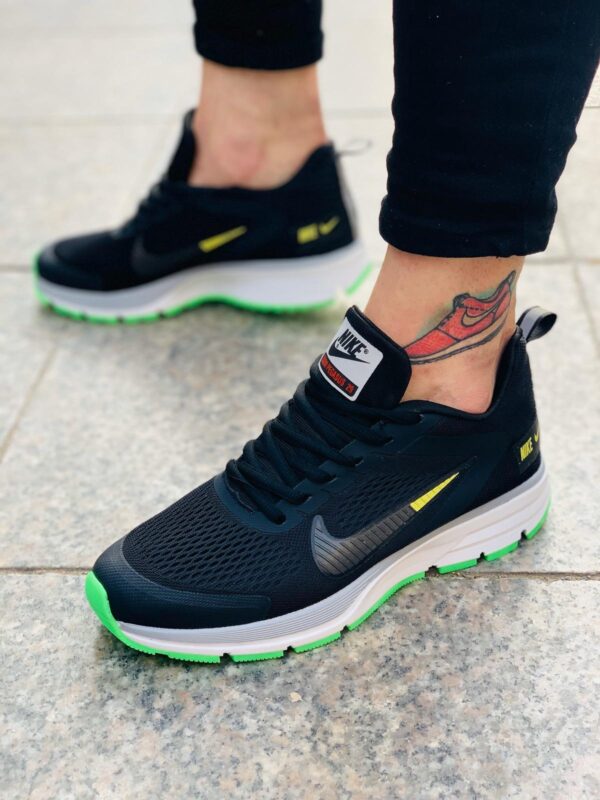 Nike Zoom Pegasus Siyah Yeşil Replika Ayakkabı
