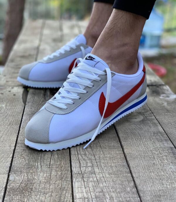 Nike Cortez Süet Beyaz Unisex Replika Ayakkabı