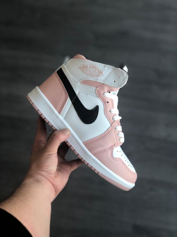 Nike Air Jordan Bayan Beyaz Pembe Replika Ayakkabı