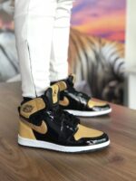 Nike Air Jordan Unisex Gold Siyah Replika Ayakkabı