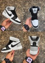 Nike Air Jordan Unisex Siyah Gri Replika Ayakkabı