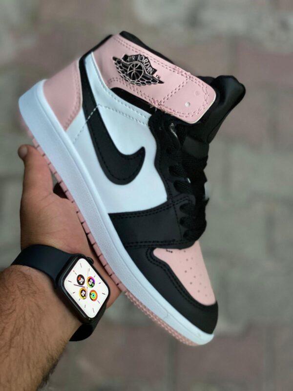 Nike Air Jordan Bayan Siyah Pembe Replika Ayakkabı