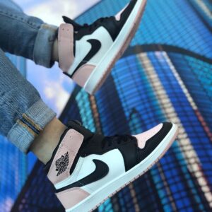Nike Air Jordan Bayan Siyah Pembe Replika Ayakkabı