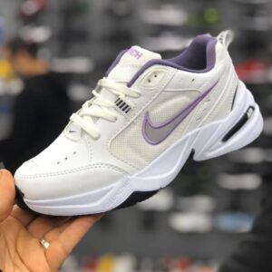 Nike Air Monarch Beyaz Mor Bayan Replika Ayakkabı