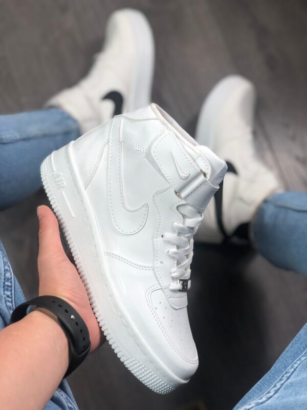 Nike AirForce Bilekli Beyaz Unisex Replika Ayakkabı