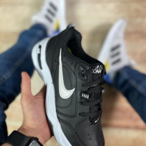 Nike Air Monarch Siyah Beyaz Unisex Replika Ayakkabı