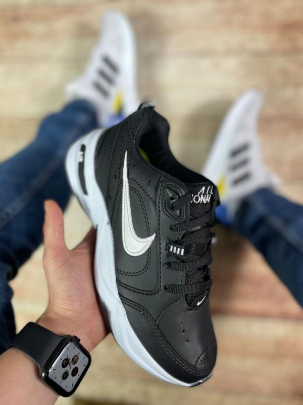 Nike Air Monarch Siyah Beyaz Unisex Replika Ayakkabı