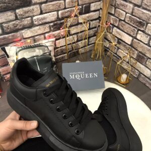 Alexander McQueen Siyah Unisex Replika Ayakkabı