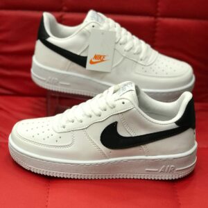 Nike AirForce Beyaz Siyah Unisex Replika Ayakkabı