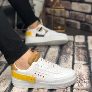 Nike N35T Beyaz Sarı Unisex Replika Ayakkabı