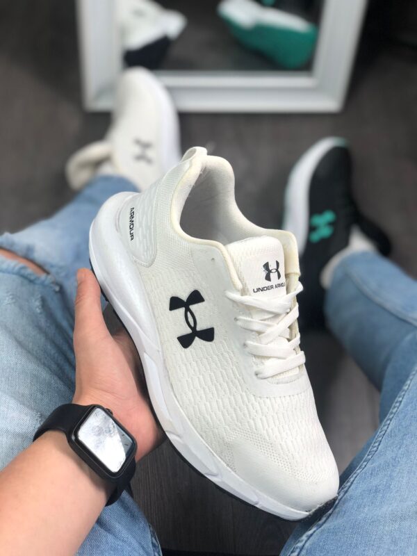 Under Armour Beyaz Siyah Erkek Replika Ayakkabı