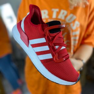 Adidas 100 Kırmızı Beyaz Replika Spor Ayakkabı