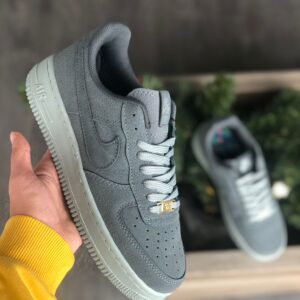 Nike Airforce Süet Hakiki Füme Replika Spor Ayakkabı