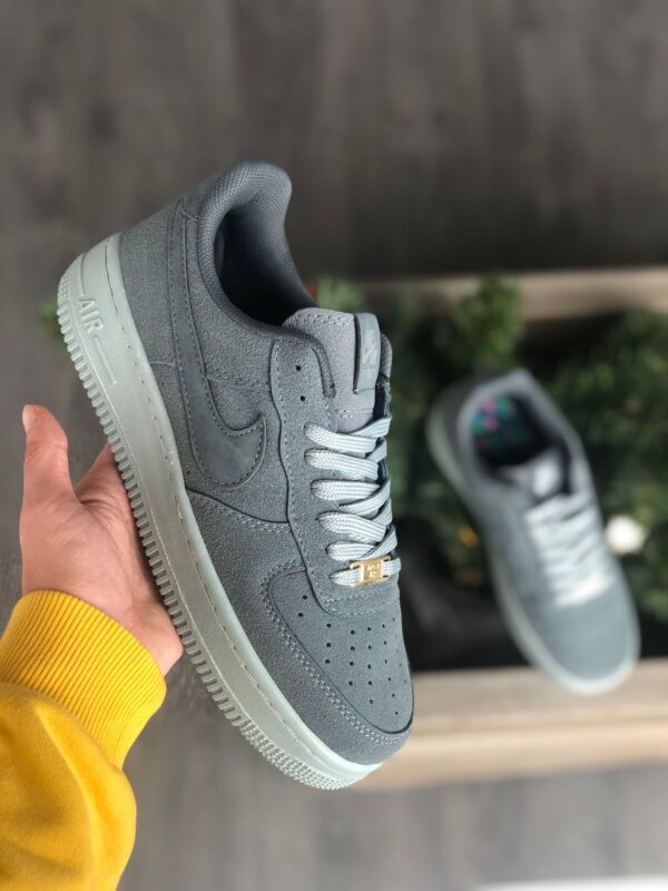 Nike Airforce Süet Hakiki Füme Replika Spor Ayakkabı