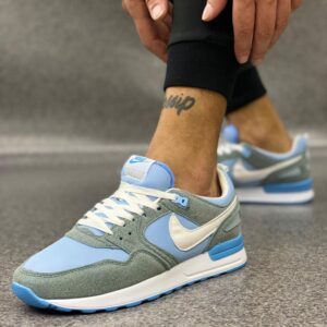 Nike 305 Gri Mavi Erkek Replika Spor Ayakkabı