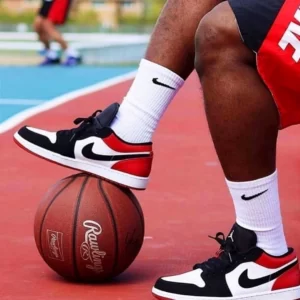 Nike Air Jordan Low Siyah Kırmızı Ayakkabı