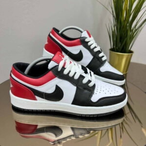 Nike Air Jordan Low Siyah Kırmızı Ayakkabı